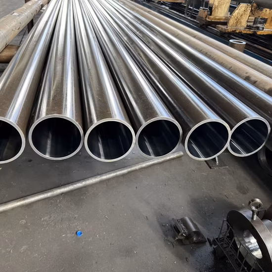 E355 E470 E410 Cold Drawn Seamless Ready to Honed Carbon Steel Tube for Hydraulic Cylinder