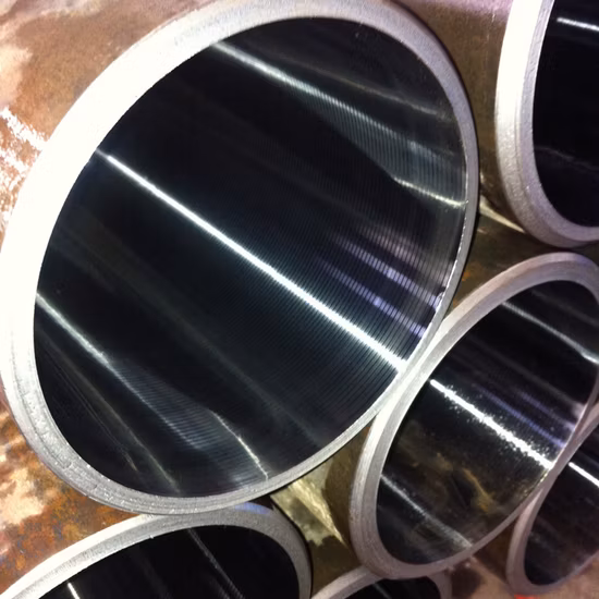 DIN2391 St52 16mn Chrome Plated Cold Drawn Seamless Honed Steel Tube